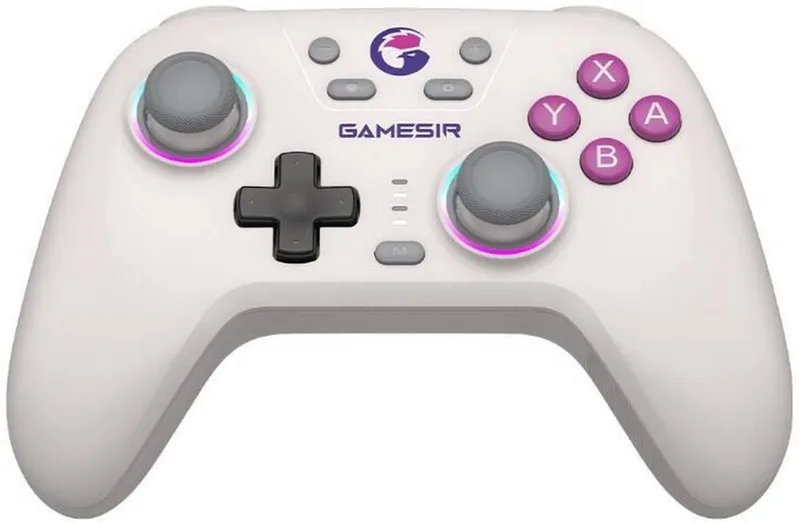 Nova - Draadloze Controller - Hall Effect - Voor Switch/Switch 2/PC/Android/iOS van GameSir, Wit – cover