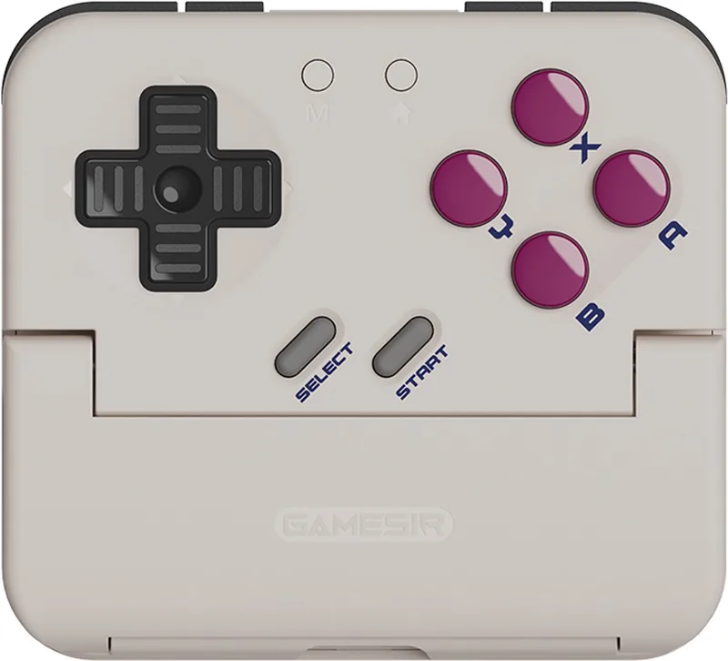 Pocket Taco - Verticale Mobiele Controller - Bluetooth - Lichtgewicht - Retro by GameSir, White – cover