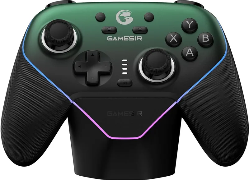 Super Nova Game Controller - Draadloos - Bluetooth - Switch/Switch 2/PC/Mobile by GameSir, Green – cover
