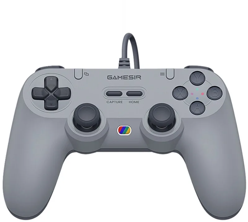 T3 Tegenaria Lite - Bedrade Controller - Hall Effect - Voor Switch/Switch 2/PC/Mobile van GameSir, Grijs – cover