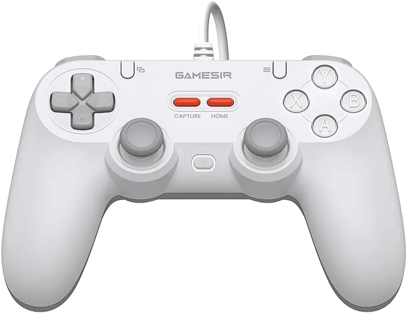 T3 Tegenaria Lite - Bedrade Game Controller - Hall Effect Sticks - PC, iOS, Android by GameSir, White – cover