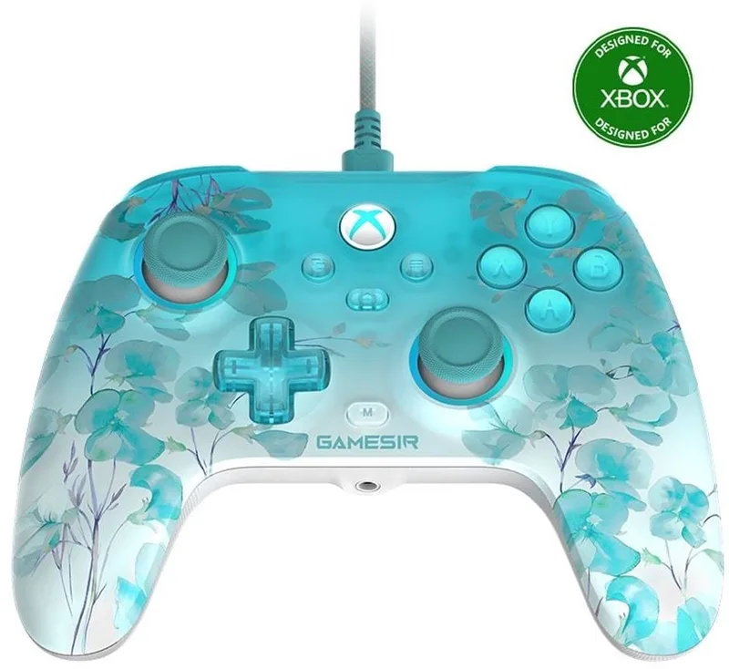 T7 Pro - Bedrade controller - Hall Effect - Xbox Series X/S/Xbox One/PC van GameSir, Floral – cover