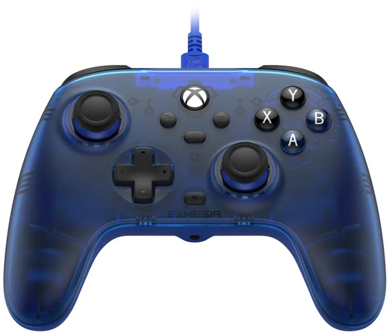 T7 Wired PC & Xbox Controller - Blauw van GameSir, Blauw – cover