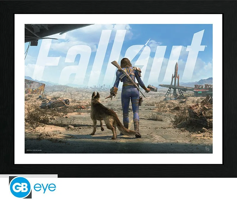 Fallout Framed Print - Sole Female Survivor (30x40cm) van GB Eye – cover