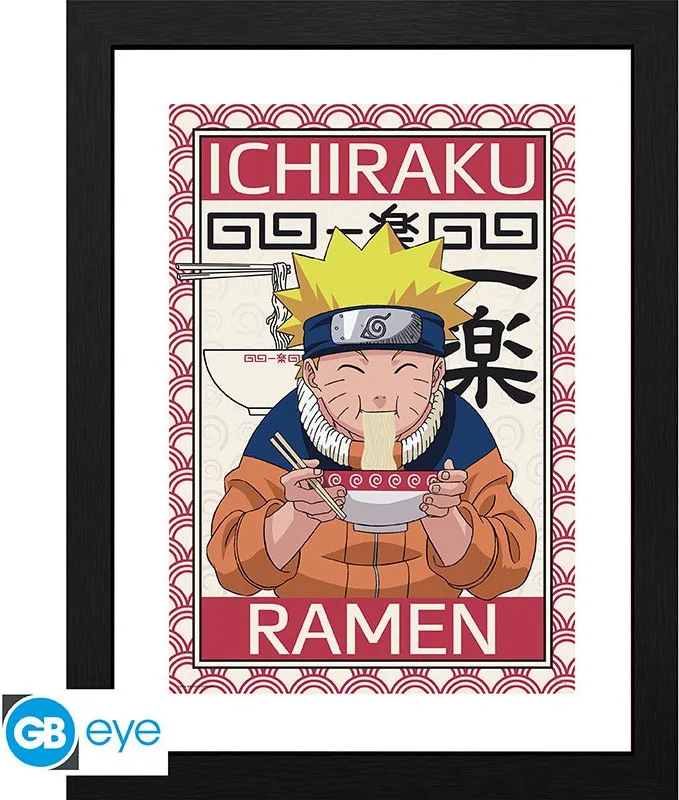 Naruto Print - Ichiraku Ramen (30x40cm) van GB Eye – cover