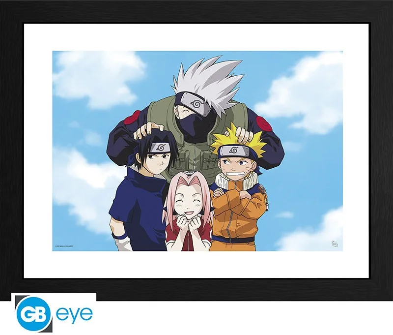 Naruto Print - Photo Team 7 (30x40cm) van GB Eye – cover