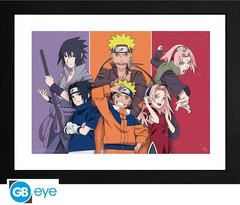 Naruto Shippuden Framed Print - Adults and Children van GB Eye – cover