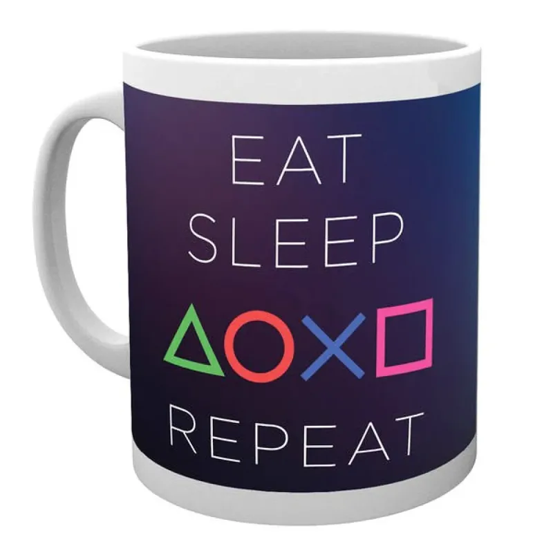 PlayStation - Eat Sleep Play Repeat Mug van GB Eye – cover 2 van 3
