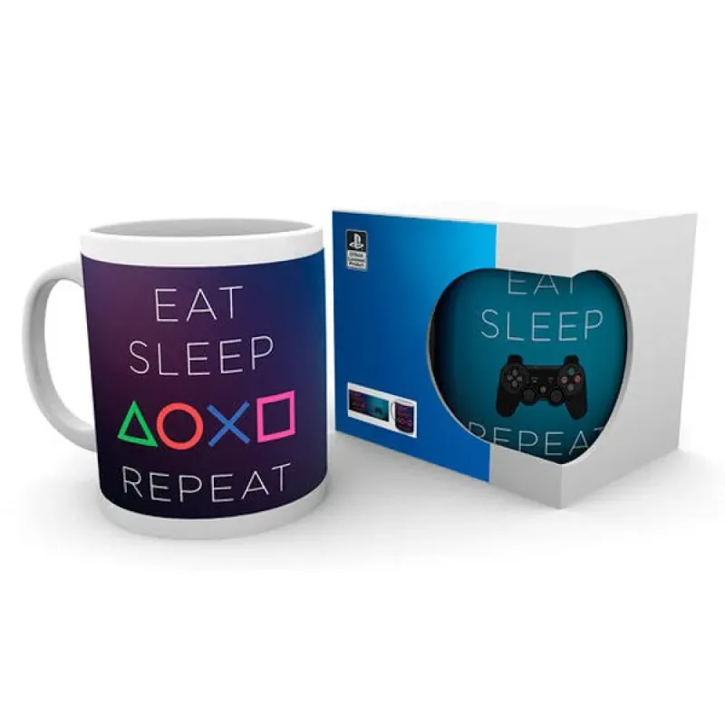 PlayStation - Eat Sleep Play Repeat Mug van GB Eye – cover 3 van 3