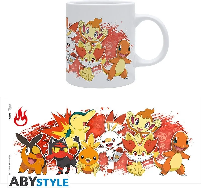 Pokemon - Fire Starters Mug van GB Eye – cover