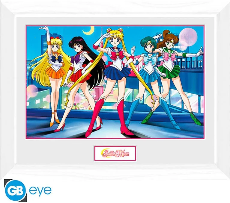 Sailor Moon Framed Print - Group (30x40cm) van GB Eye – cover