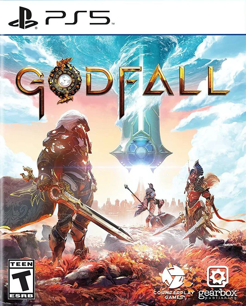 Godfall van Gearbox Publishing, PS5 – cover