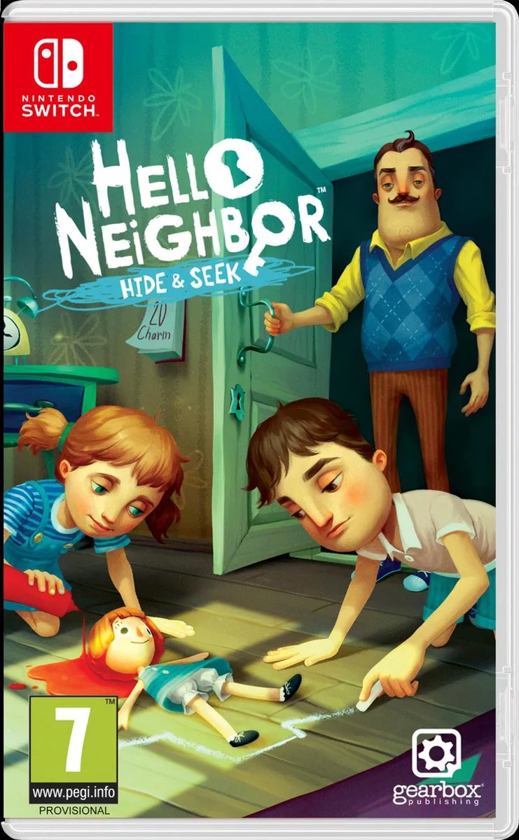 Hello Neighbor: Hide And Seek van Gearbox Publishing, Nintendo Switch – cover