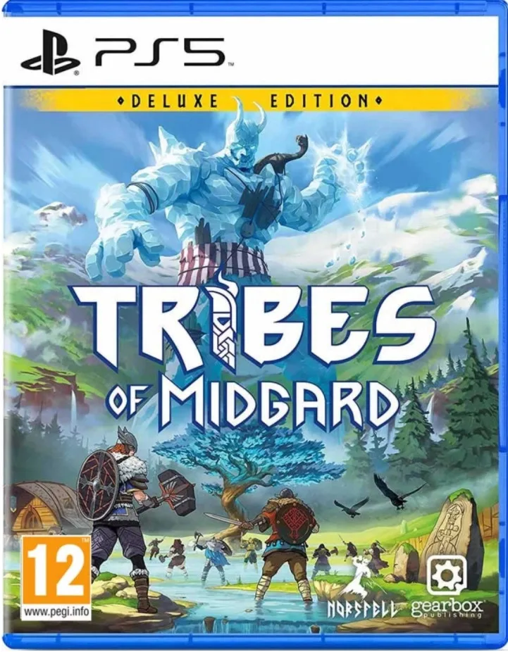 Tribes of Midgard Deluxe Edition de Gearbox Publishing, PS5 – jaquette