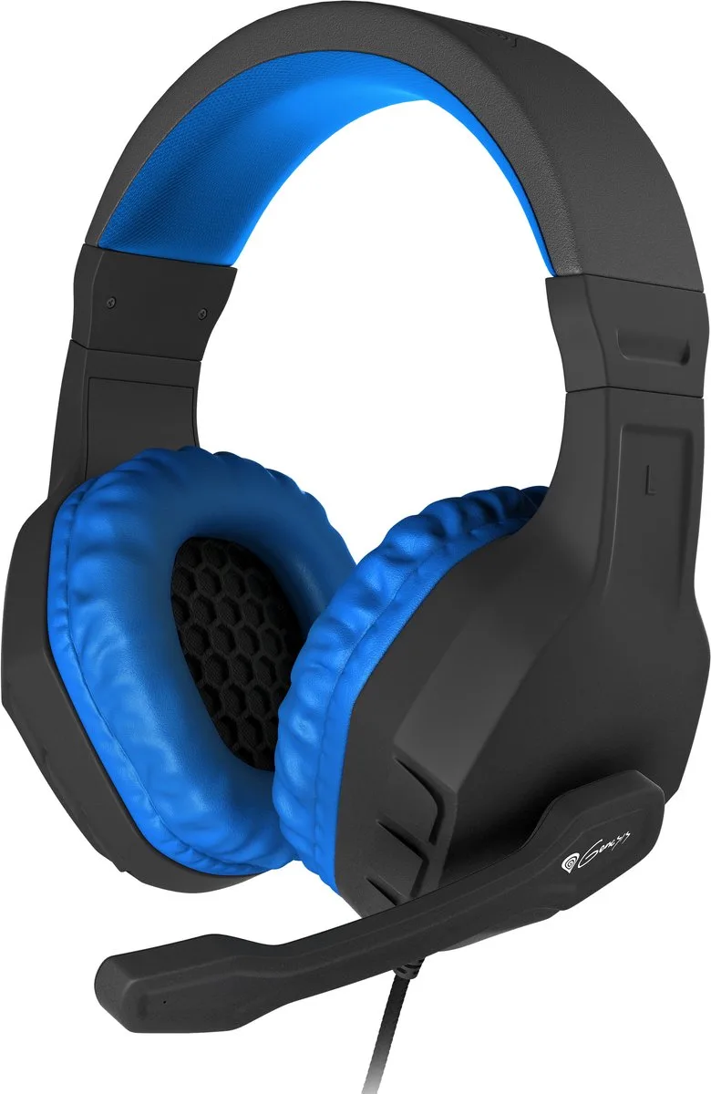 Argon 200 NSG-0901 - Game Headset - Zwart/blauw van Genesis, Blauw – cover