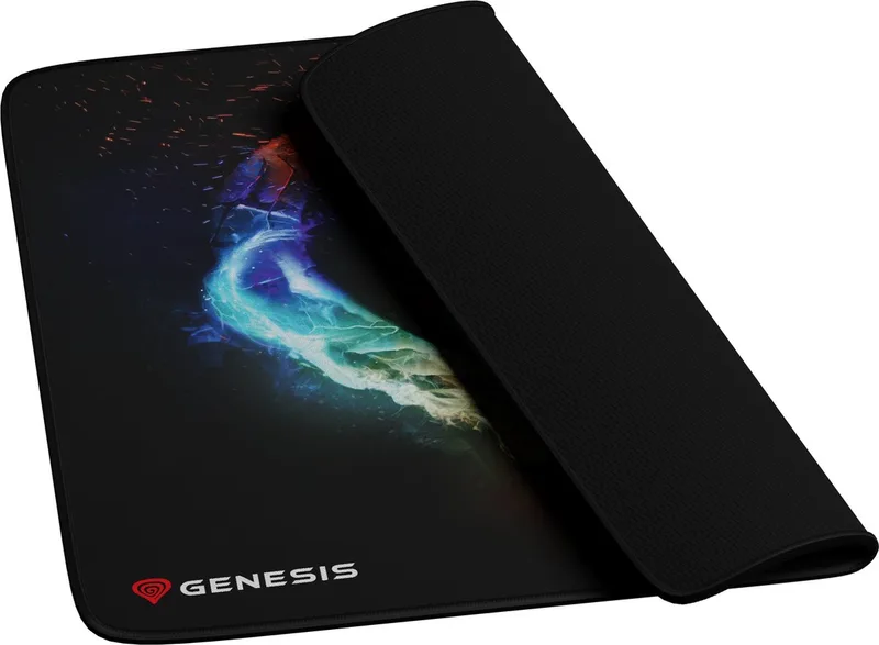CARBON 500 M FIRE G2 NPG-2099 - Game muismat - 300X250MM - Zwart de Genesis, Multicolore – jaquette