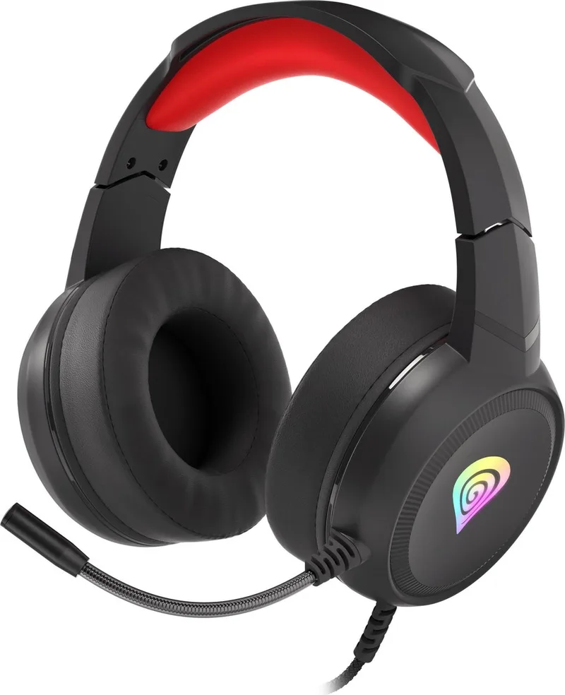 Neon 200 RGB Gaming Headset - Rood by Genesis, Black – cover