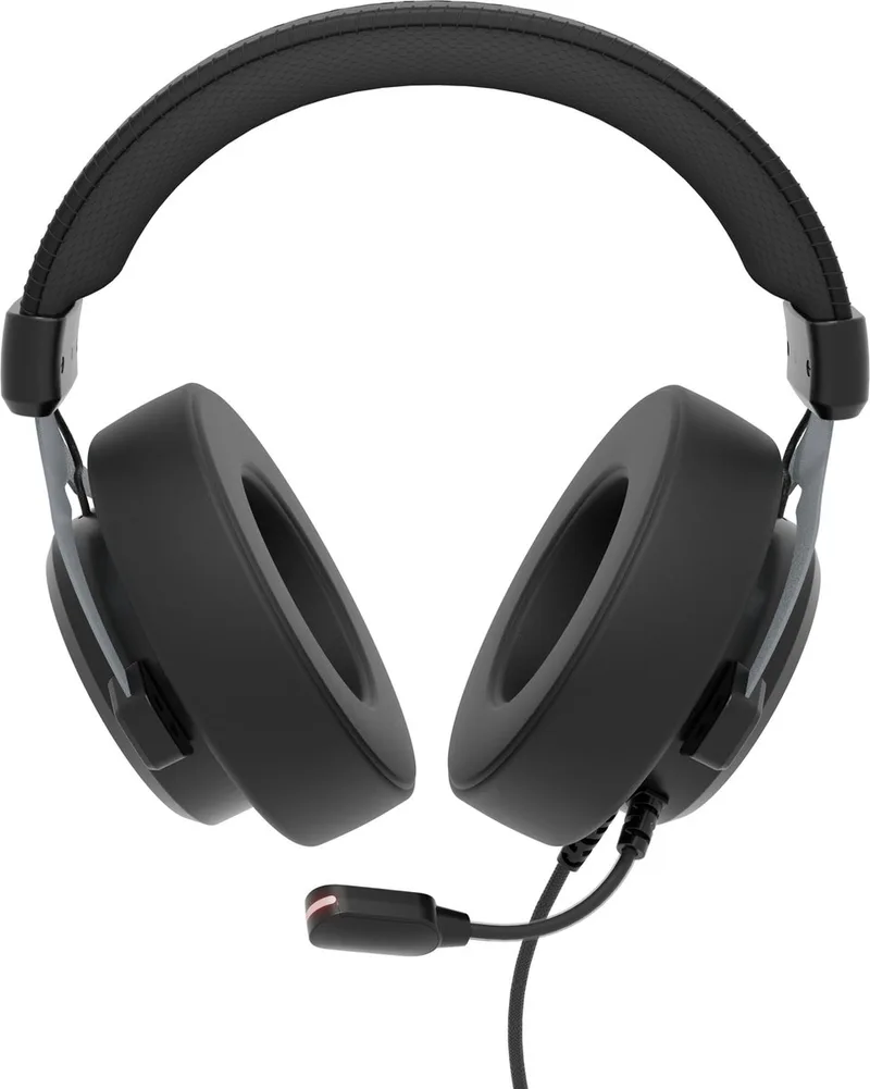 NEON 764 -HEADSET - MET MICROFOON - RGB VERLICHTING - USB van Genesis, Zwart – cover