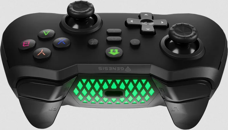 NJG-2100 MANGAN 400 - Draadloze Game controller - PC - Nitendo Switch - Gaming by Genesis, Black – cover