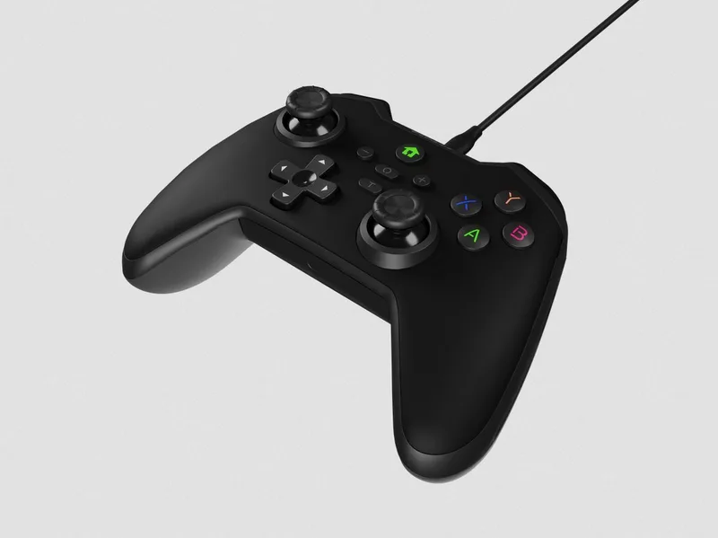 NJG-2103 Mangan 300 - Game controller - PC/SWITCH/MOBIEL by Genesis, Black – cover