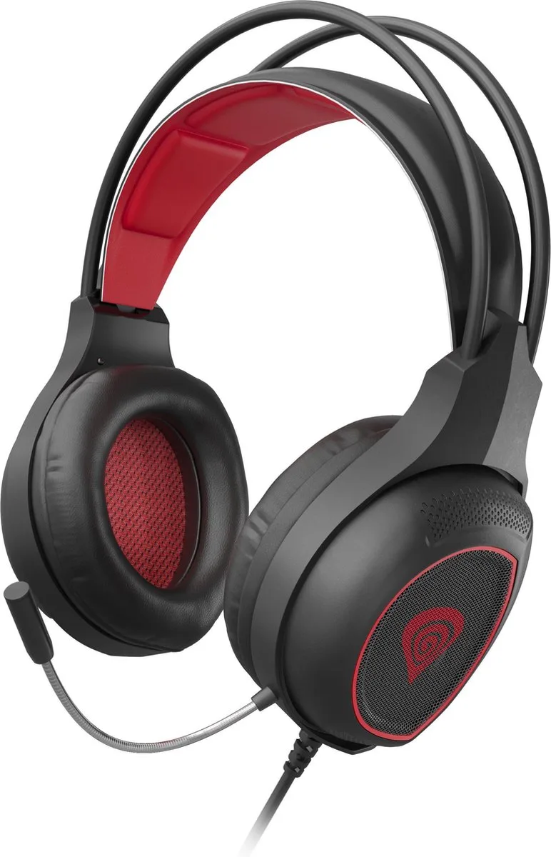 NSG-1578 - Radon 300 – Gaming Headset – 7.1 Virtual Surround – Led Backlight – PC från Genesis, Svart – omslag