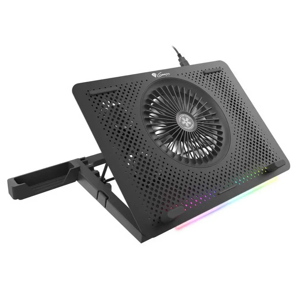Base De Refroidissement Pour Ordinateur Portable Oxid 450 Rgb 15.6´´ de Genesis – jaquette