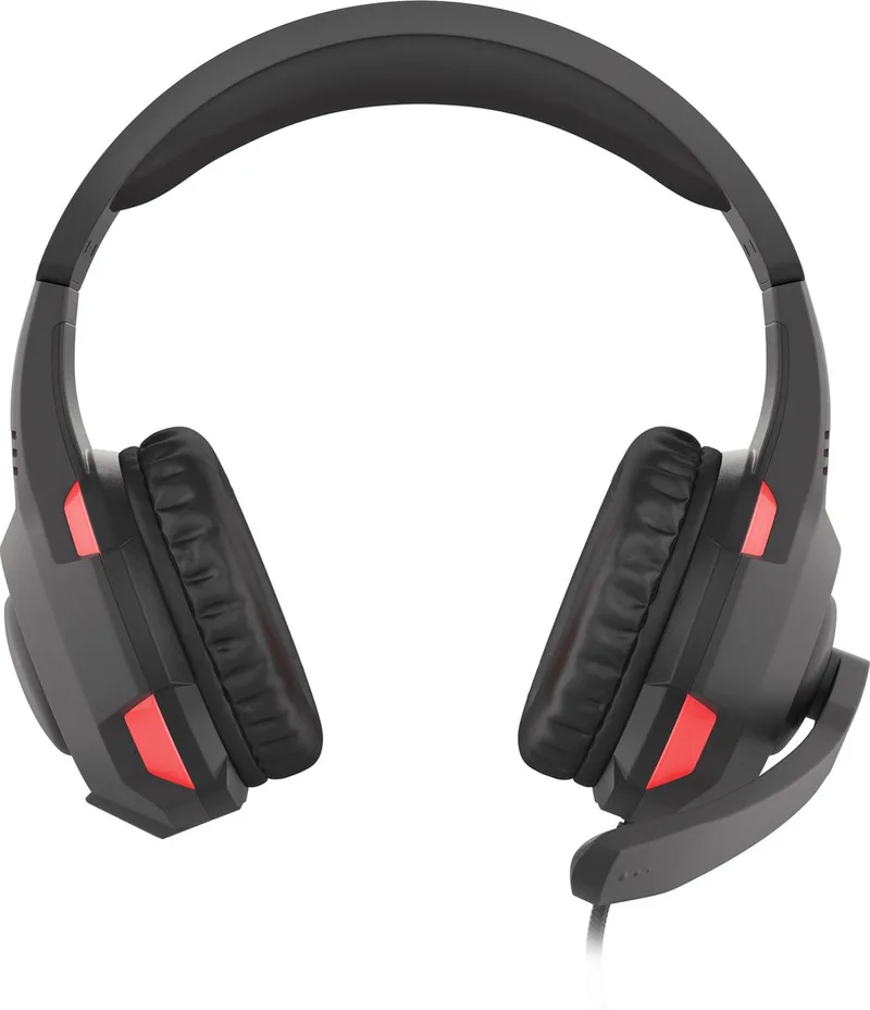 RADON 210 NSG-1992 - Game headset - Zwart/Rood van Genesis, Zwart, Rood – cover
