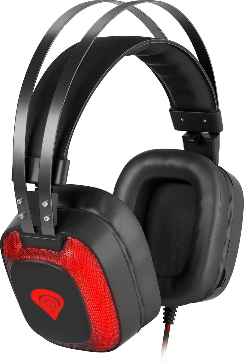 RADON 720 NSG-0999 - Game Headset - Zwart van Genesis, Rood – cover