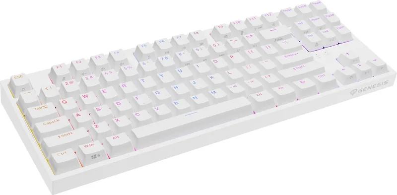 Thor 404 TKL toetsenbord Gamen USB QWERTY US International by Genesis, White – cover
