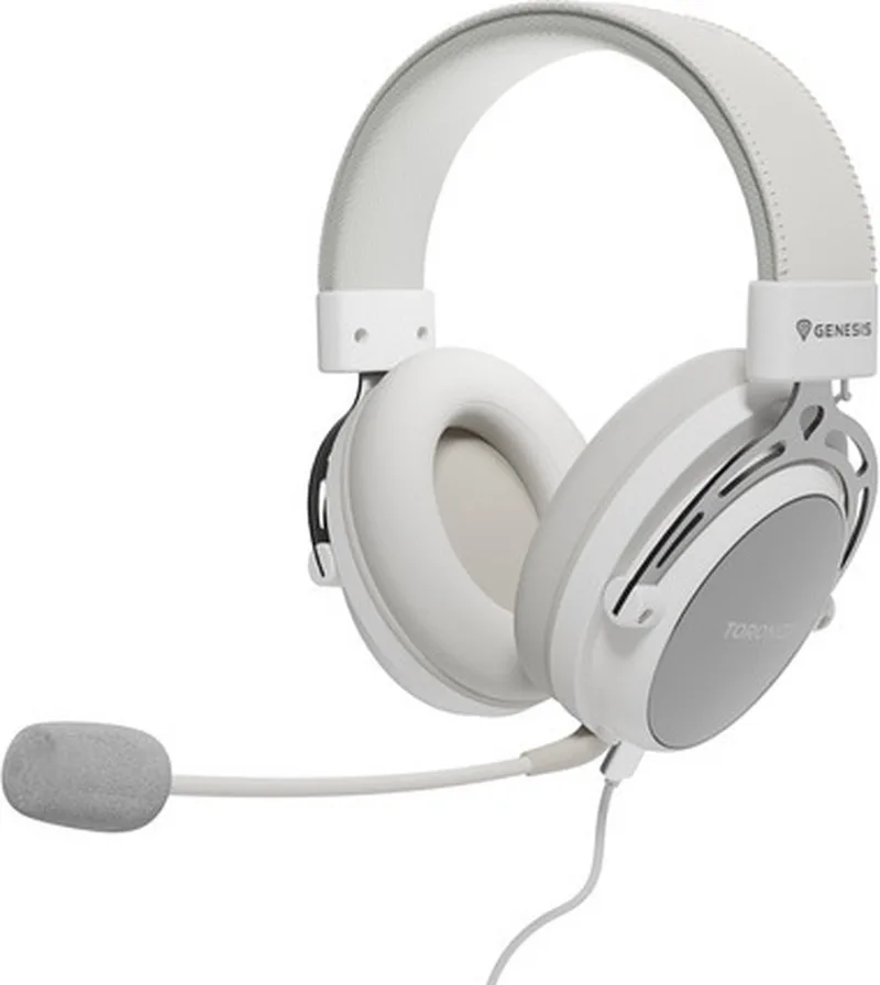 TORON 301 NSG-2161 - Game headset - Microfoon by Genesis, White – cover