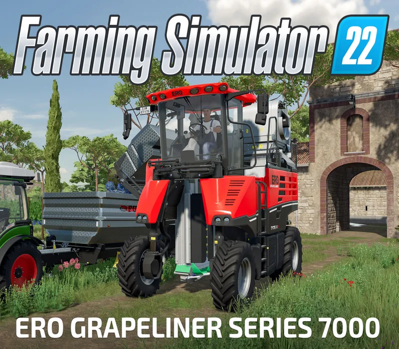 Farming Simulator 22 – ERO Grapeliner 7000 DLC van GIANTS Software – cover