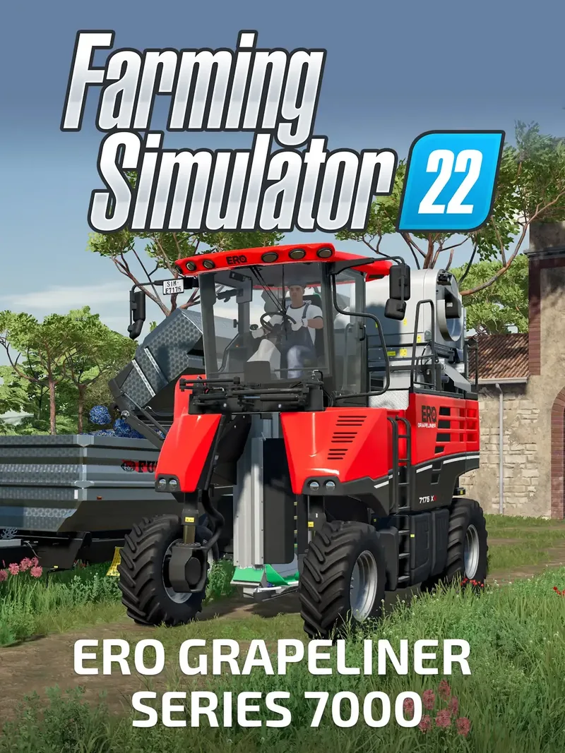 Farming Simulator 22 – ERO Grapeliner Series 7000 DLC by GIANTS Software – cover