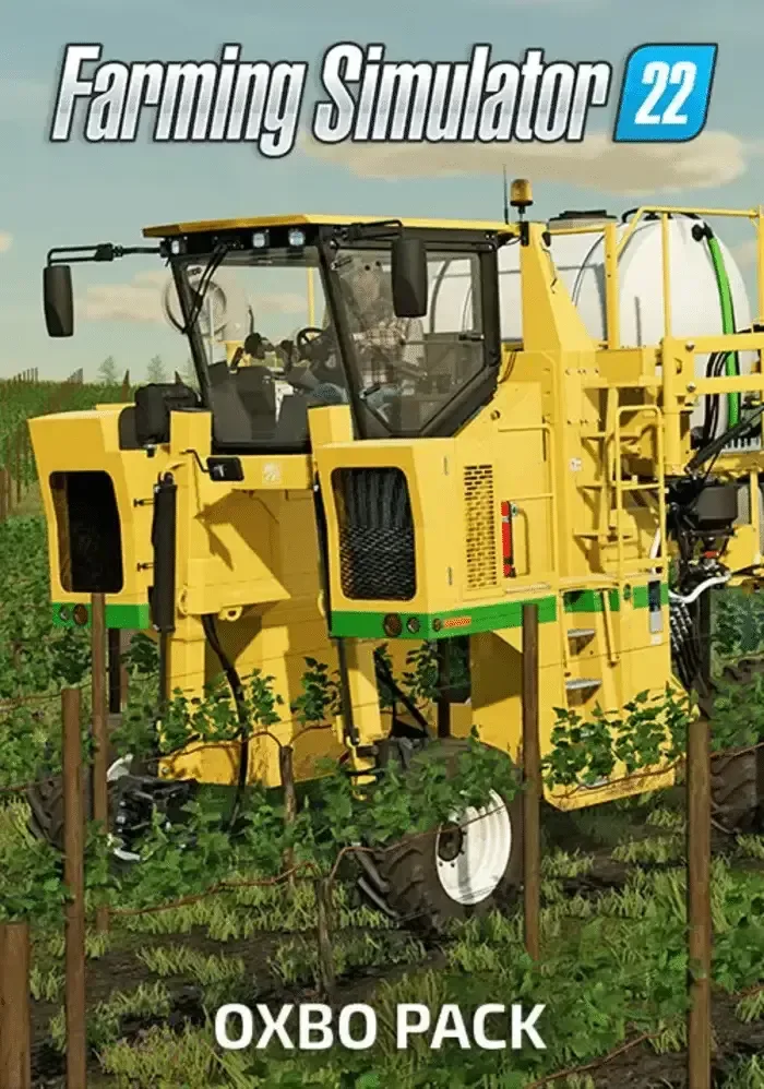 Farming Simulator 22 – OXBO Pack DLC de GIANTS Software – jaquette
