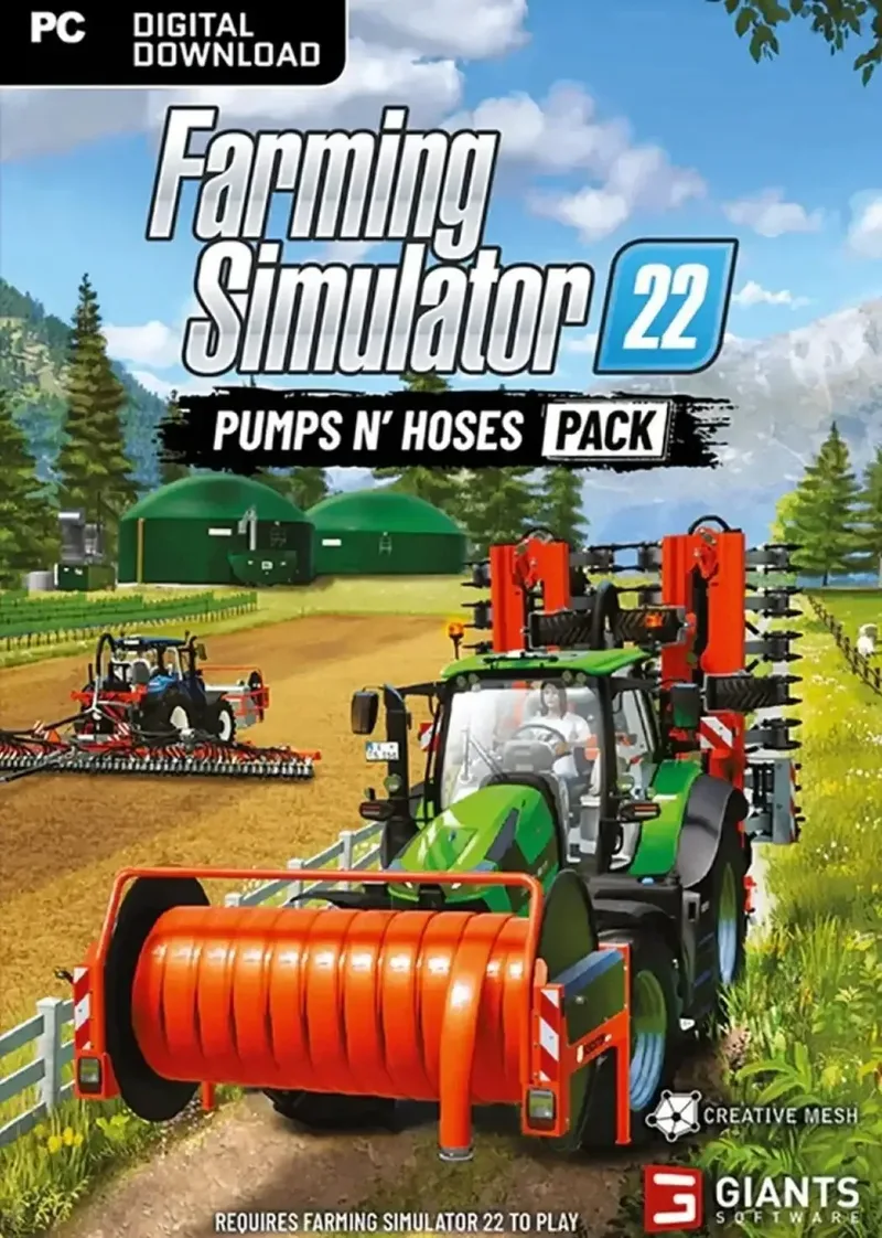 Farming Simulator 22 – Pumps n' Hoses Pack DLC de GIANTS Software – jaquette
