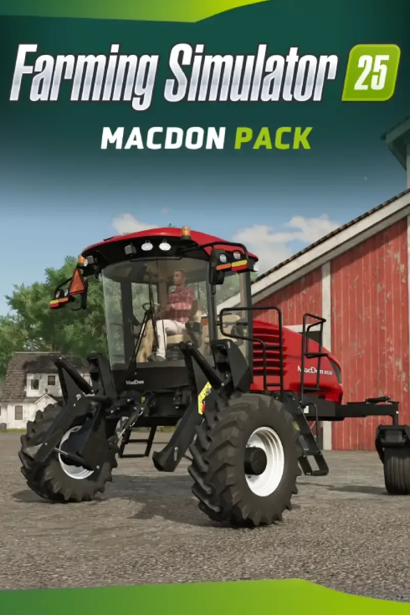 Farming Simulator 25 – MacDon Pack DLC de GIANTS Software – jaquette