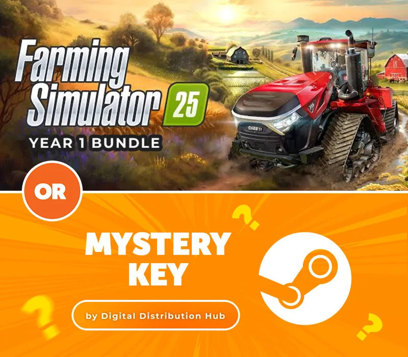 Farming Simulator 25 – Year 1 Bundle or Mystery Steam CD Key by Digital Distribution Hub van GIANTS Software – cover