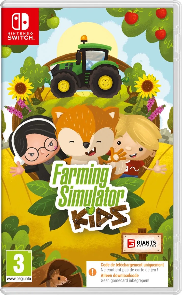 Farming Simulator Kids - Code in Box van Giants Software, Nintendo Switch – cover