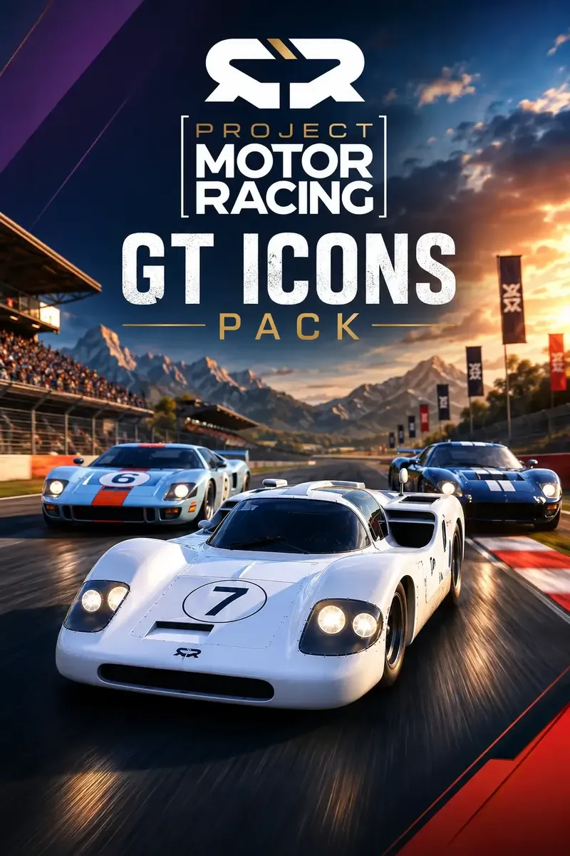 Project Motor Racing – GT Icons Pack DLC van GIANTS Software – cover