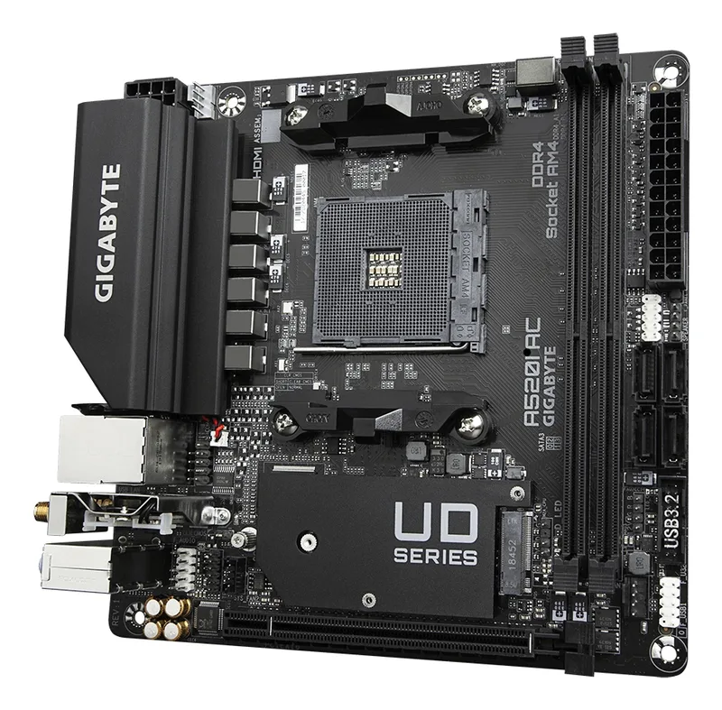 A520I AC - moederbord by Gigabyte – cover