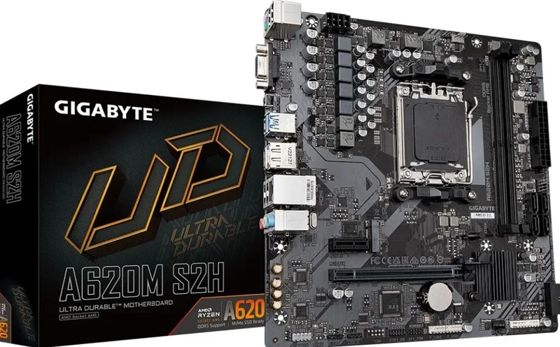 A620M S2H - Moederbord de Gigabyte – jaquette