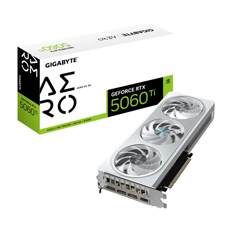Aero GeForce RTX 5060 Ti OC - Videokaart van Gigabyte – cover