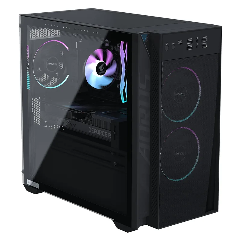 AORUS Prime 3 Gaming PC AP3A7N6-5111 RYZ7 9700X/32GB/1TBSSD/RTX5060/W11 Home van Gigabyte – cover