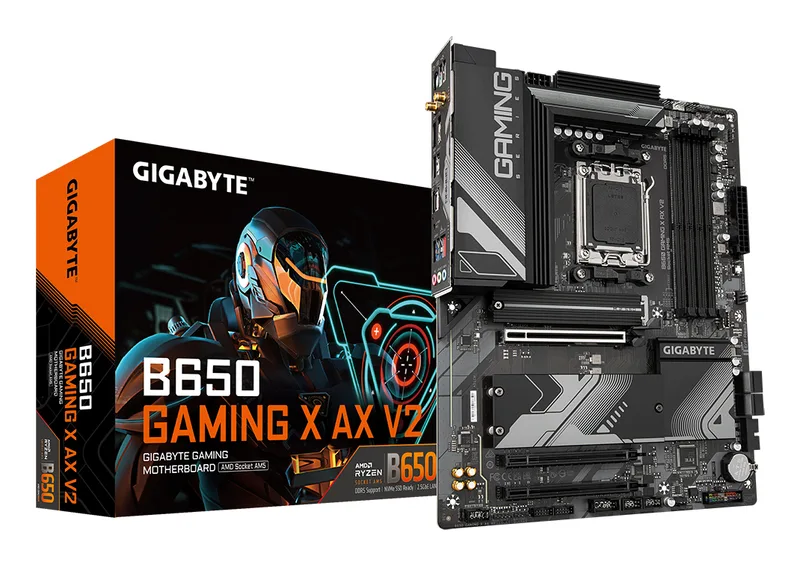 B650 GAMING X AX V2 moederbord AMD B650 Socket AM5 ATX by Gigabyte – cover