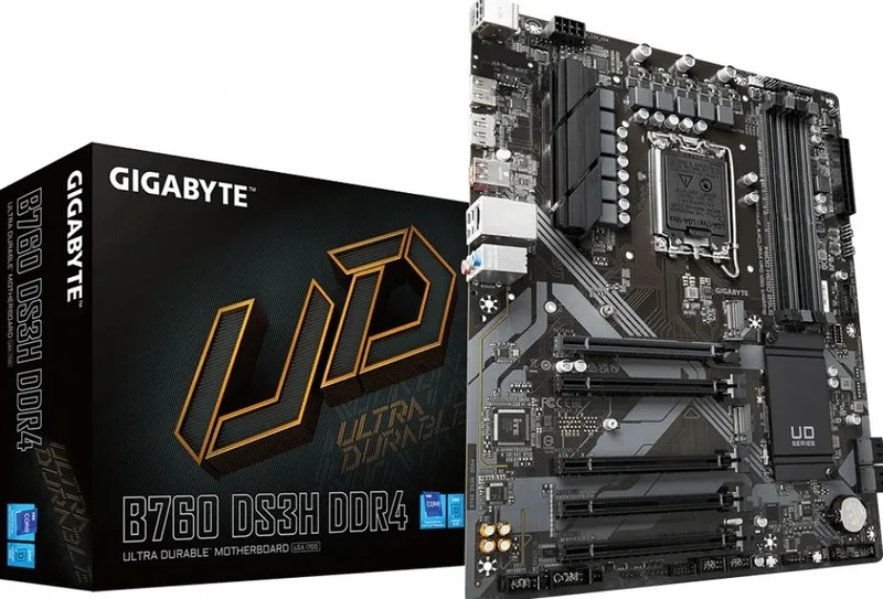 B760 DS3H DDR4 - Moederbord by Gigabyte – cover