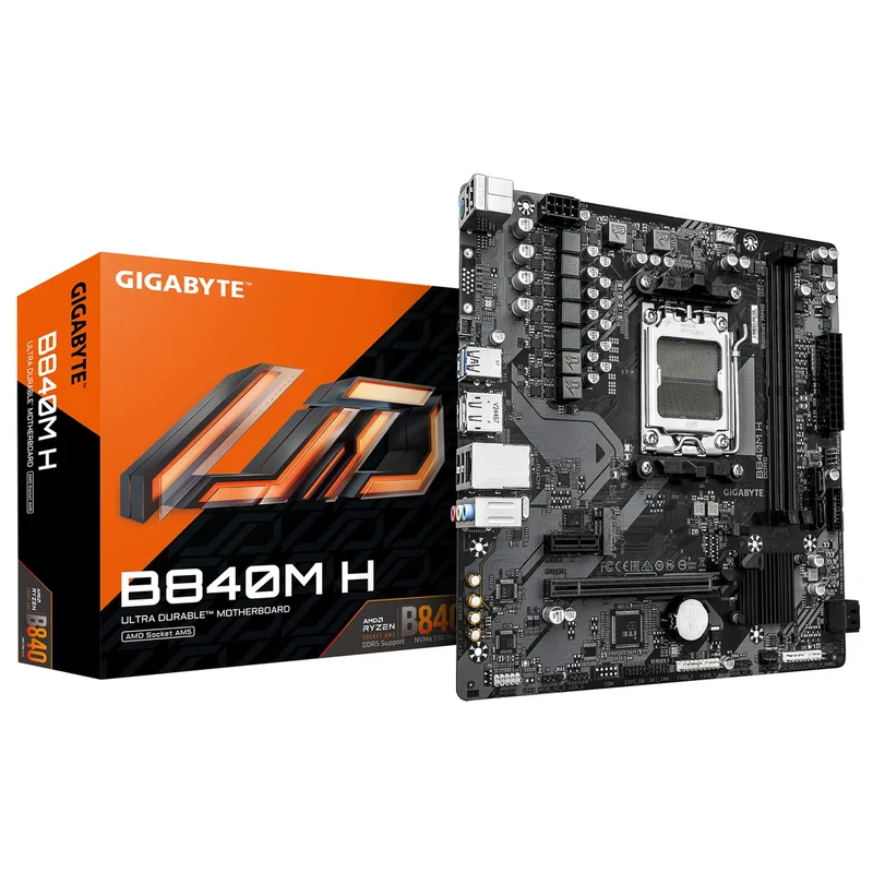 B840M H (B840,AM5,mATX,DDR5) van Gigabyte – cover
