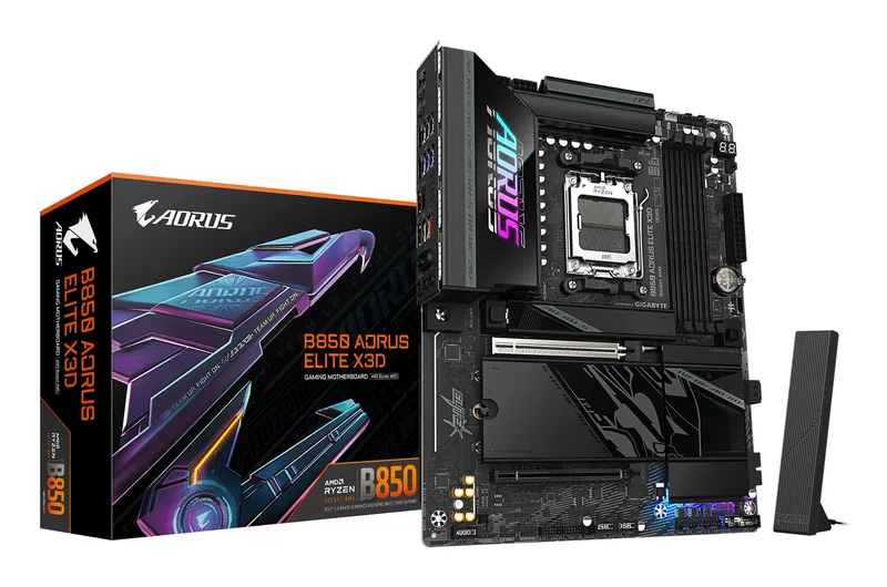 B850 AORUS ELITE X3D - Moederbord by Gigabyte – cover