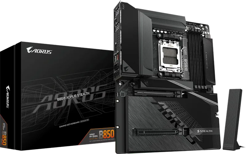 B850 AORUS STEALTH - Moederbord van Gigabyte – cover