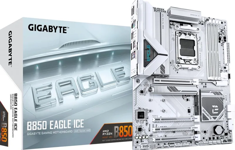B850 EAGLE ICE - Moederbord ATX van Gigabyte – cover