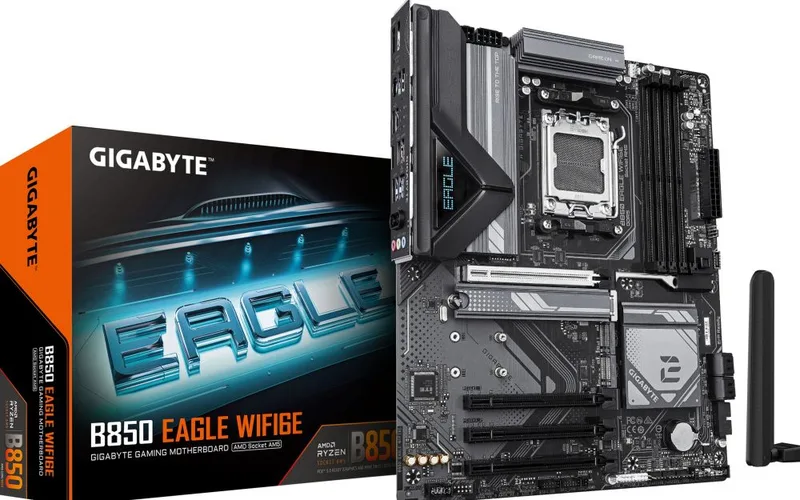 B850 EAGLE WIFI6E - Moederbord de Gigabyte – jaquette