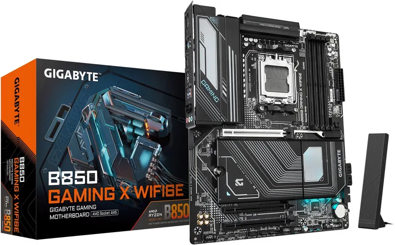 B850 GAMING X Serie - Moederbord - WiFi6E - Bluetooth - ATX by Gigabyte – cover